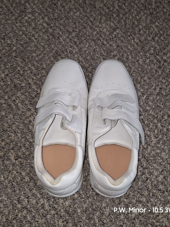 Men\'s Classic White Velcro Sneakers